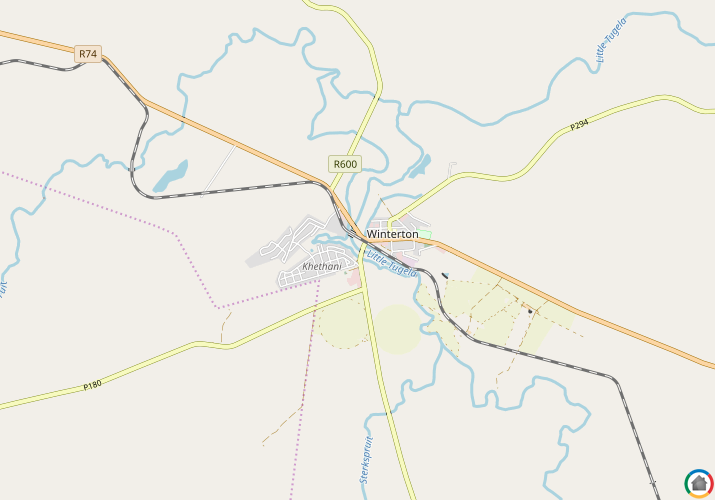 Map location of Winterton